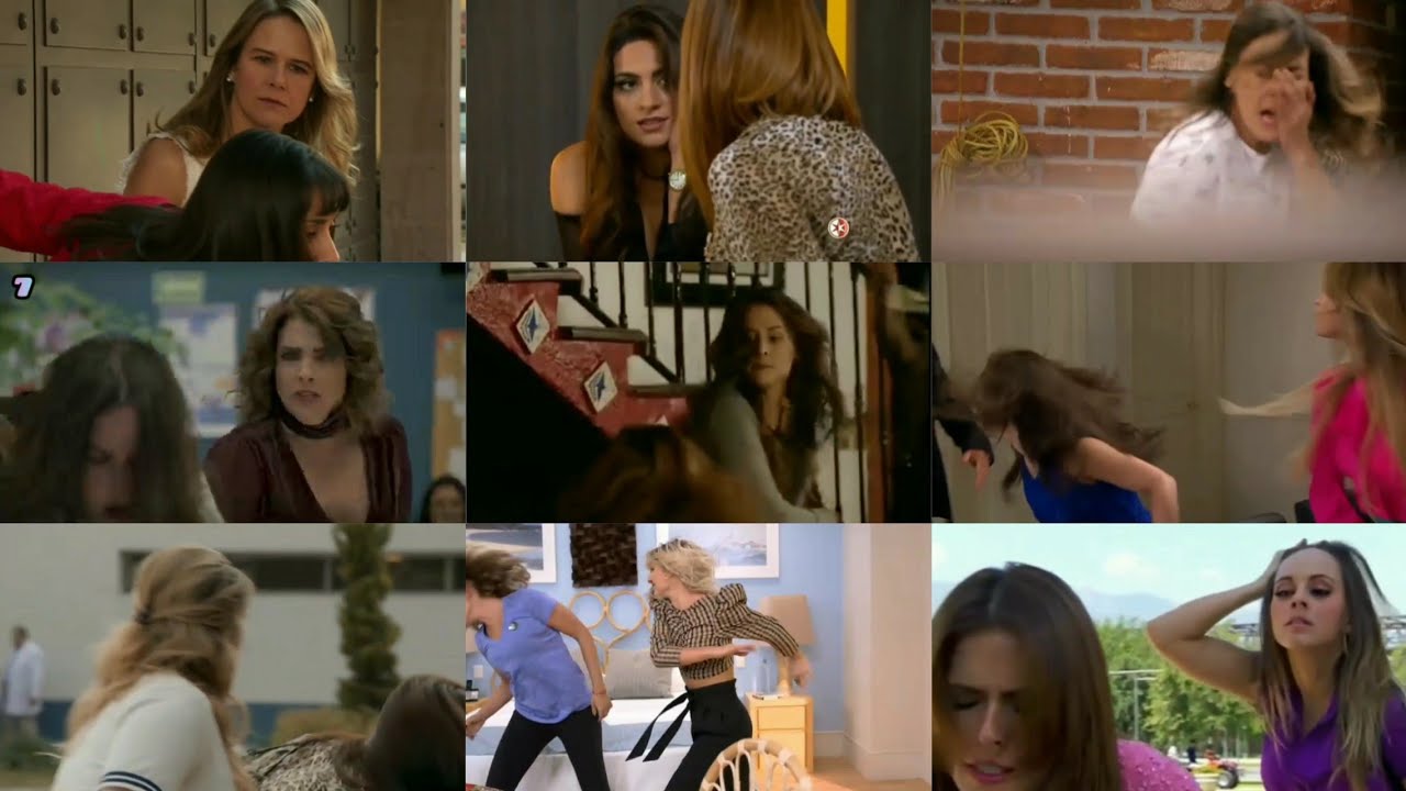 65 intercambios de cachetadas en telenovelas /Televisa