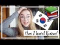 How I learnt Korean!