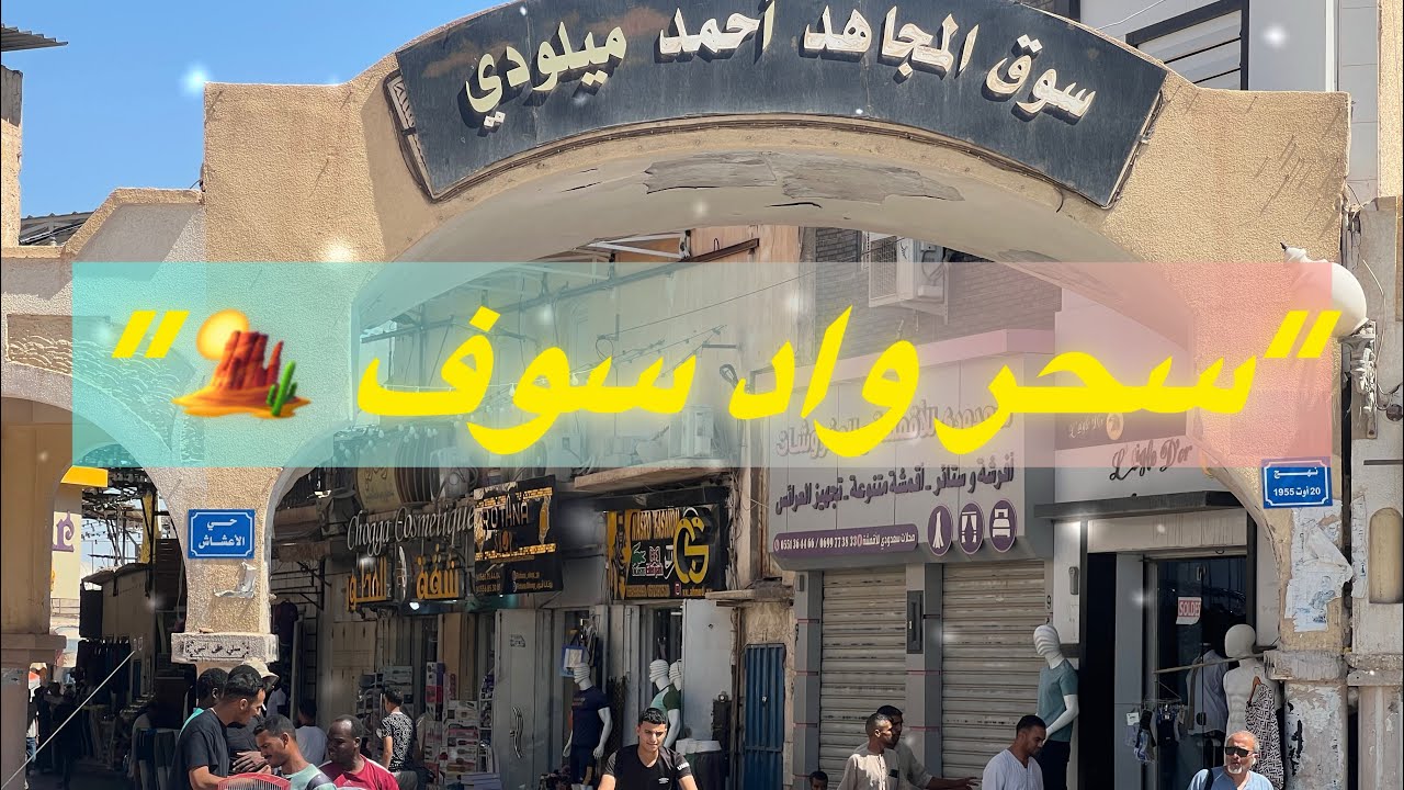 “ماذا يخفي سوق واد سوف؟! 😮✨”