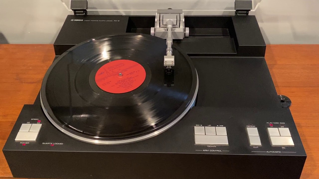 Yamaha PX-2 turntable Ebay demo - YouTube