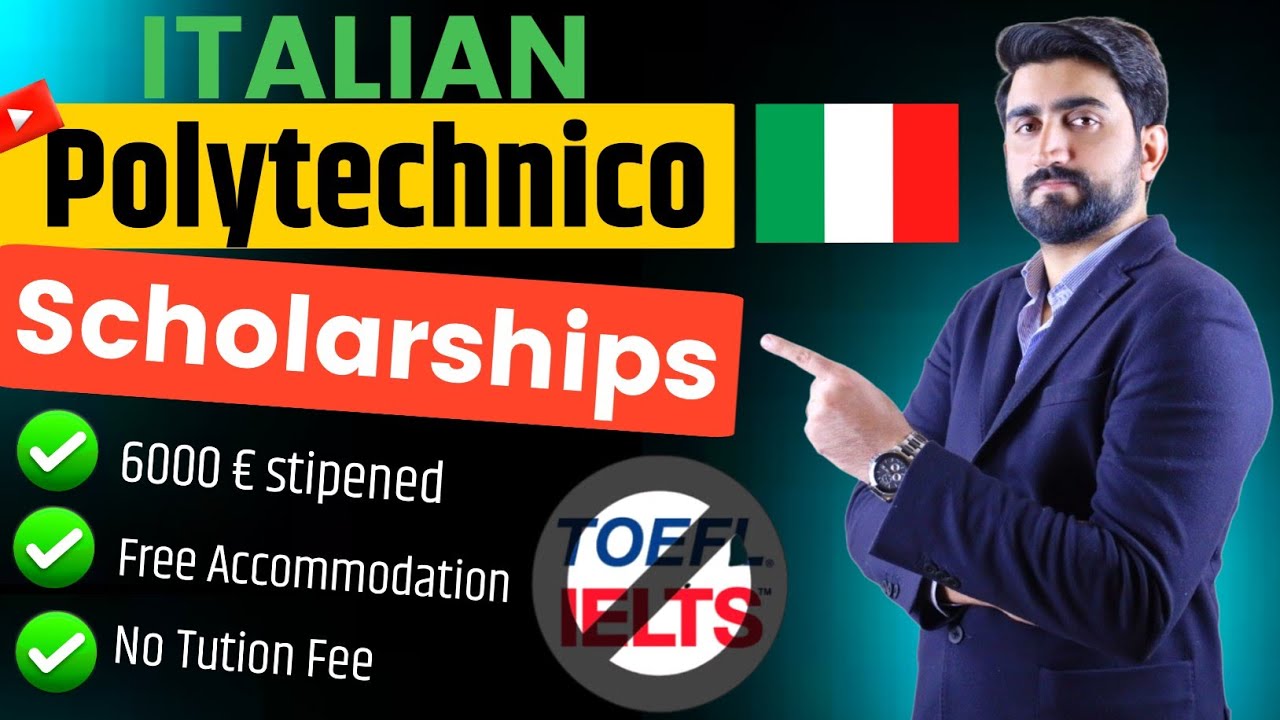 FULLY FUNDED SCHOLARSHIP IN ITALY 2023/2024 WITHOUT IELTS FOR ...