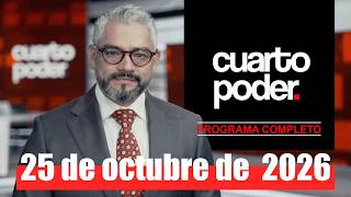 🛑CUARTO PODER🛑 10/25/2026 - Full Program | América Noticias