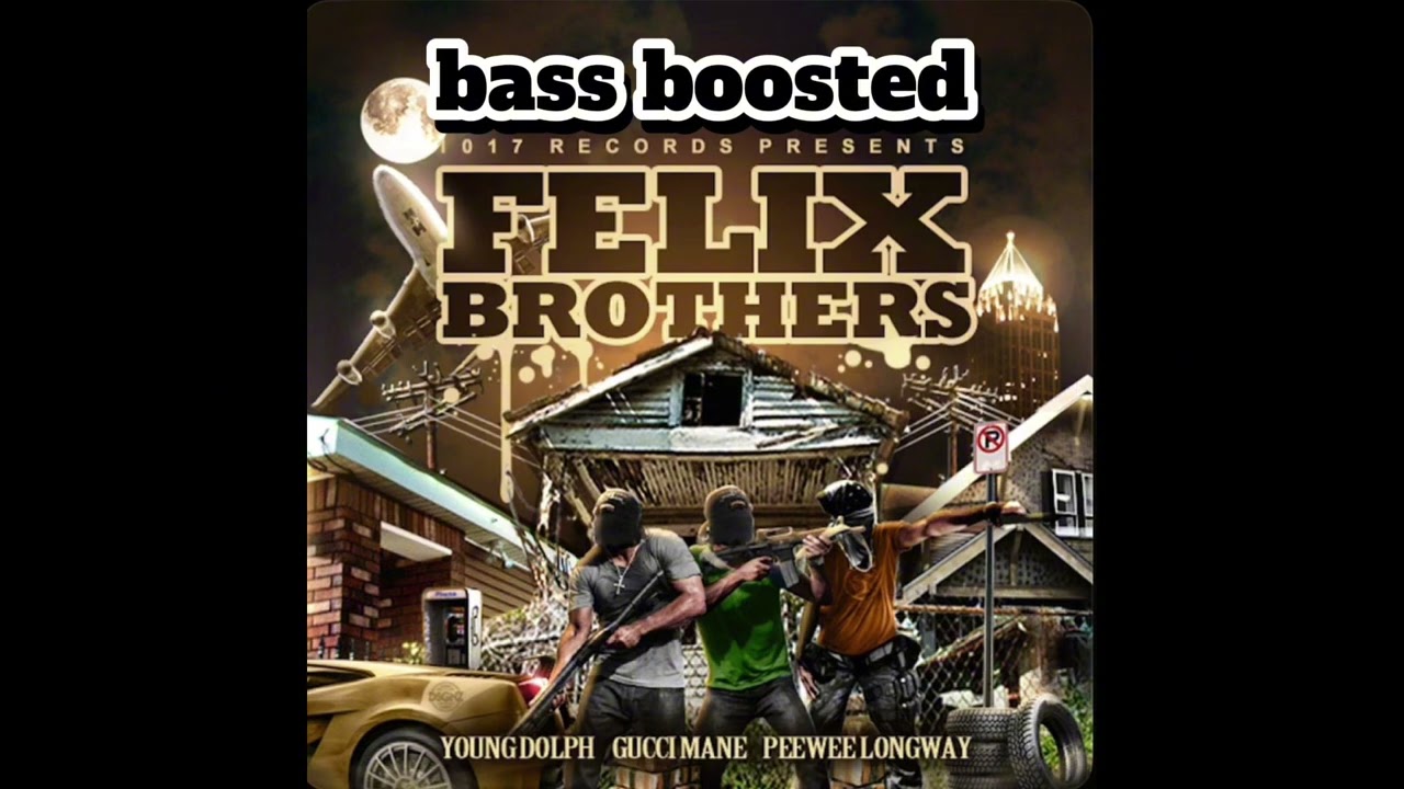 south Memphis to zone 6-young dolph, peewee long way, and gucci mane. BASS BOOSTED