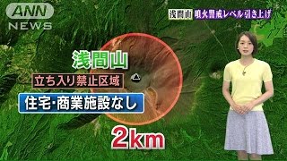 浅間山　警戒レベル2　噴火の兆候を示すデータは・・・(15/06/12)