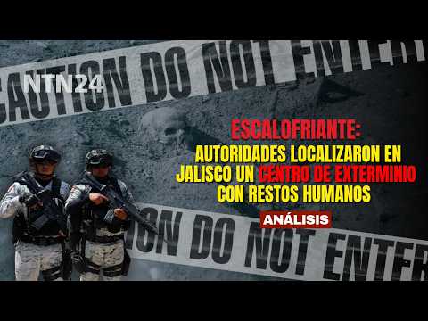 CHILLING: Authorities discover an EXTERMINATION CENTER with human remains in Jalisco