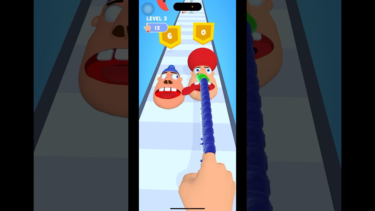Finger Runner 3D Level 3