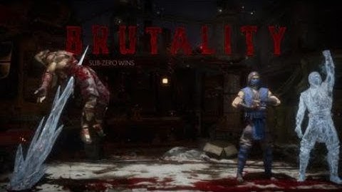 Sub-Zero - Frost Bite - MK11 KL Brutality Hunting