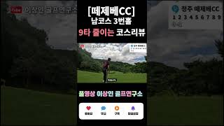떼제베 남코스 3번홀