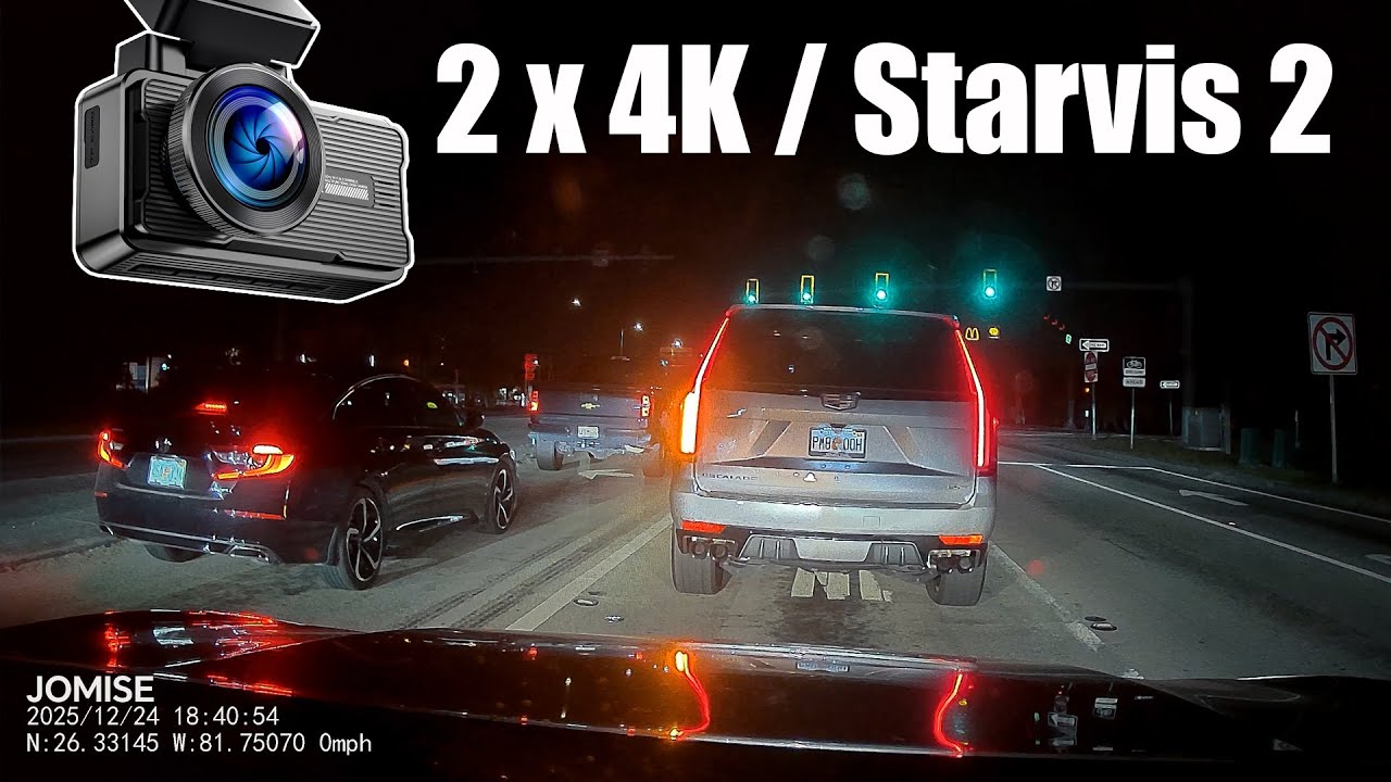 Jomise A80 Pro | 4K Front & 4 K Rear | Tested by Day & Night - YouTube