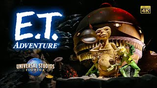 E T  Adventure On Ride Front Row Low Light 4K POV Universal Studios Florida Orlando 2023 01 04