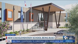 New CISD Elementary school being built