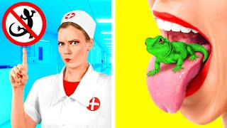 Funny Ways To Sneak Pets Into The Hospital  Cool Creative Hacks By Fun Teen