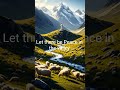 let there be Peace in the valley
