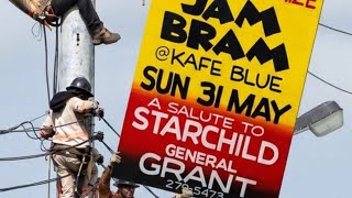 Live: Starchild and General Grant at Kafe Blue | Jam Bram