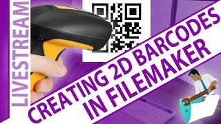 FileMaker Creating and Reading 2D Barcodes