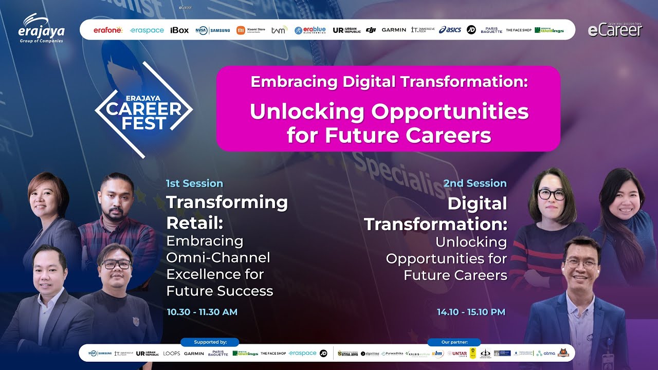 Erajaya Career Fest 2023 - YouTube