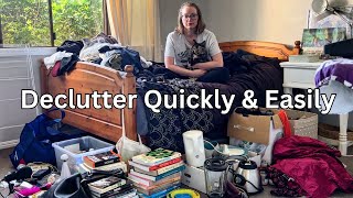 How to DECLUTTER your house QUICKLY and EASILY - 30 Day Declutter Challenge