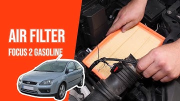 How to replace the air filter Focus mk2 1.6 TI 💨