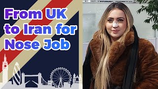 UK woman has wonderful nose job tour in Iran