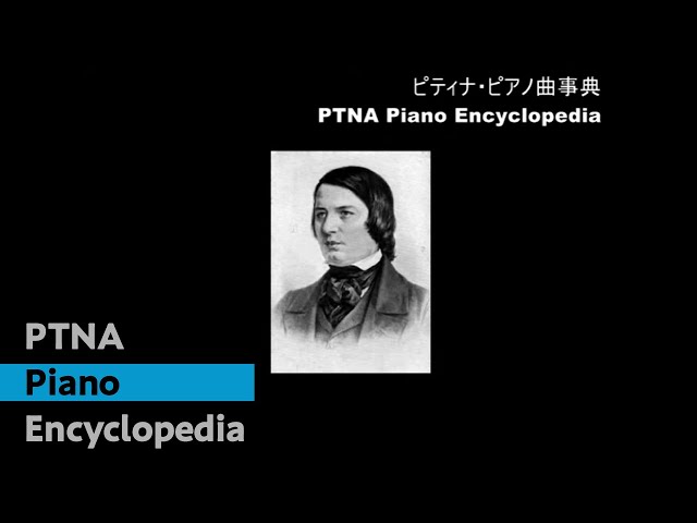 こどものためのアルバム 作品68-1「メロディ」Robert Schumann