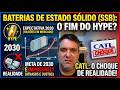 Baterias de Estado Sólido: A Mentira do Mercado para 2030?
