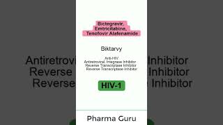Bictegravir - Emitricitabine - Tenofovir Alafenamide - Biktravy - In A Nutshell.