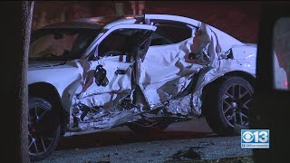 Driver In Custody After Pursuit, Crashing Into Parked Cars