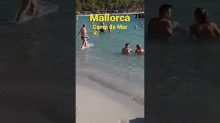 Mallorca Best Beaches ✨☀️🏖 Camp de Mar Andratx ✨ #travel #beach #viral #sea #spain #beautiful