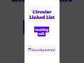 Circular Linked List Explained Clearly 🔄 #CircularLinkedList #LinkedList #DSA #Coding #Programming