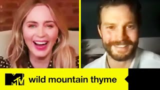 Emily Blunt And Jamie Dornan Got Very Wet Filming Wild Mountain Thyme | MTV Movies