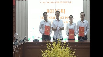 Triển khai Quyết định về công tác cán bộ