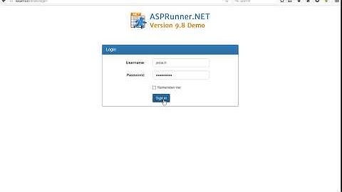 ASPRunner.NET Code Snippets
