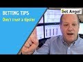 Why sports betting tips from tipsters cannot be trusted!