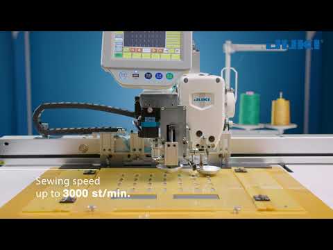 JUKI PS-800 Computer Controlled Cycle Pattern Seamer Machine with optional material cutter