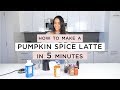 How To Make A Pumpkin Spice Latte - Healthier Starbucks Drinks | Dr Mona Vand