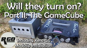 Abandoned in a Wet, Vacant Lot - Part 2: The GameCube - Including Xeno GC Installation!