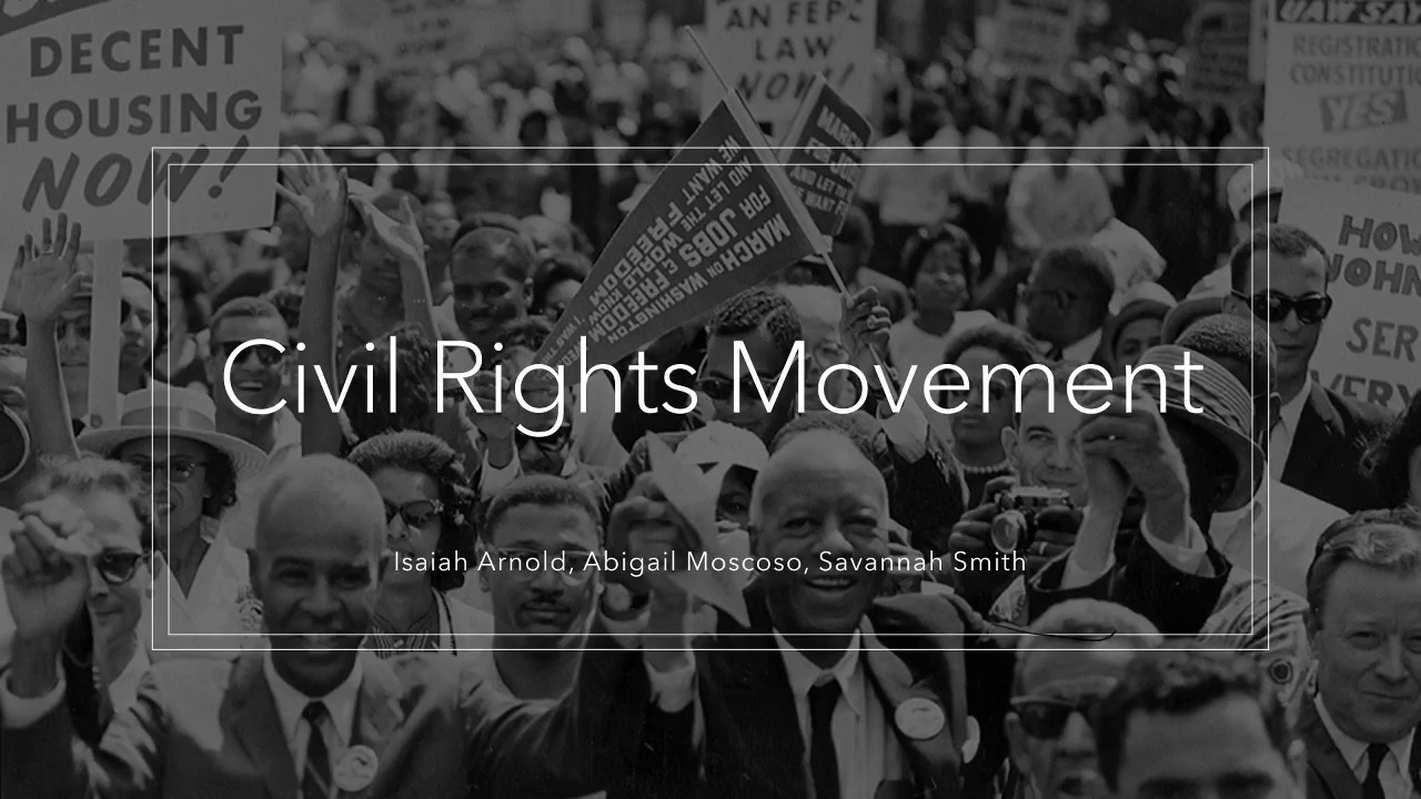civil right movement essay