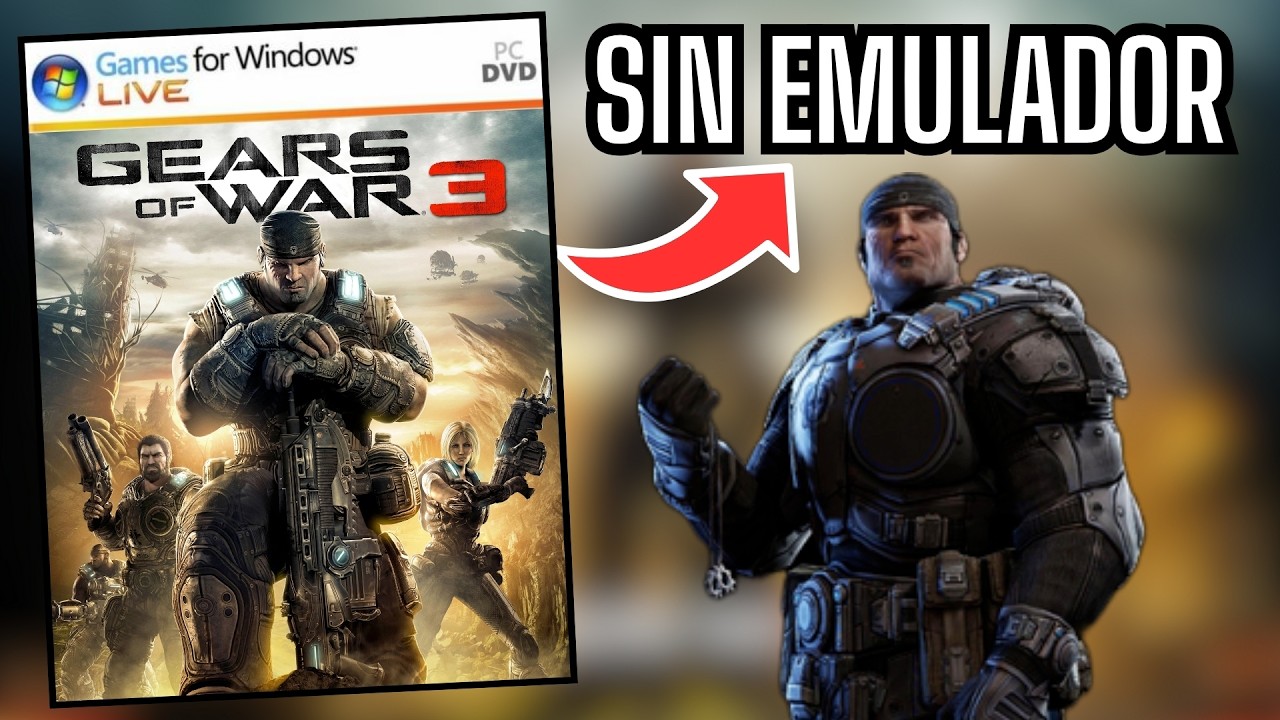 ✅COMO INSTALAR Y JUGAR GEARS OF WAR 3 NATIVO PARA PC SIN EMULADOR! 😱