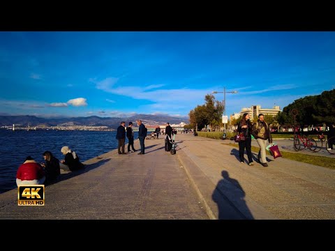 Izmir, 튀르키예 | İzmir | 현지 일상 산책 4K