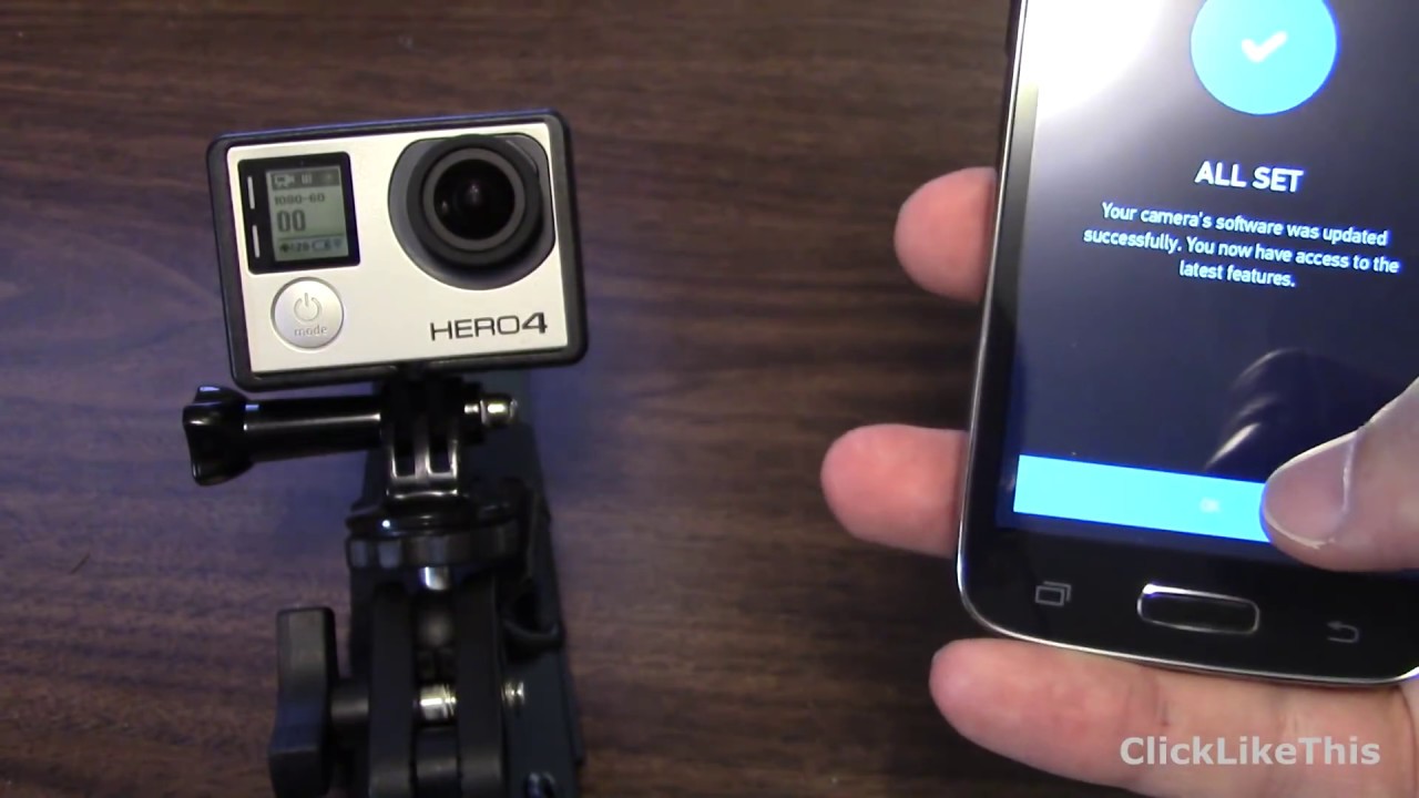 How To Update Your Gopro Hero4 Firmware And Fix A Fail Click Like This