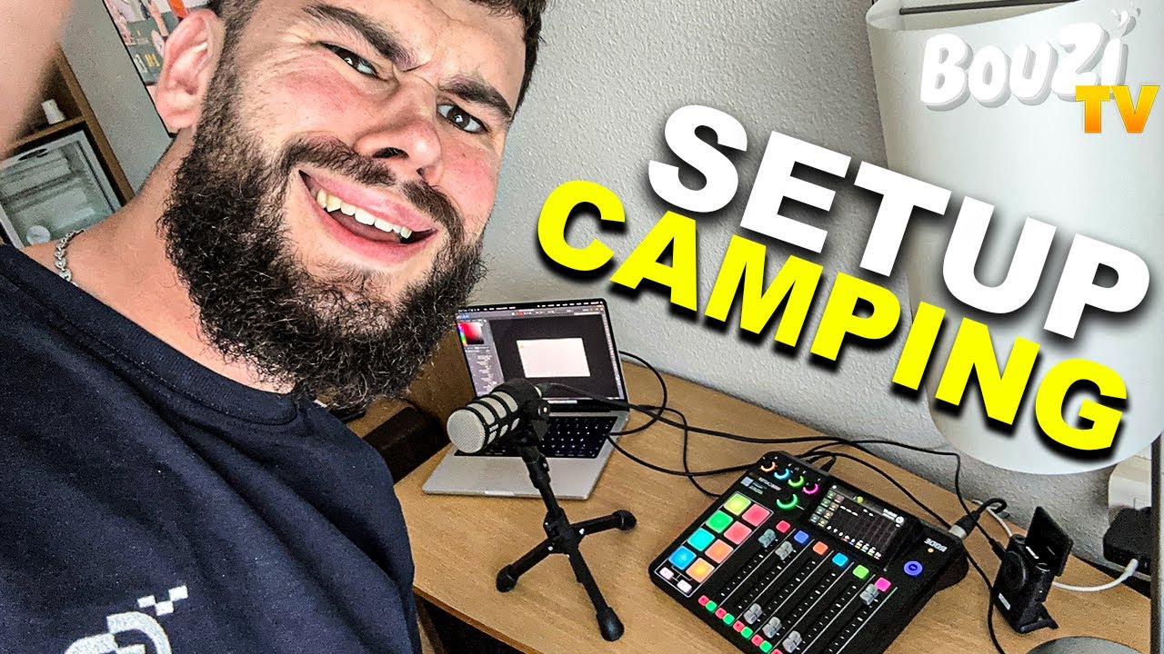 MON SETUP CAMPING INCROYABLE (je suis fan)