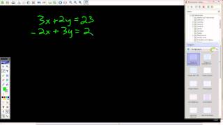 Alg 2 Lesson 15 elimination