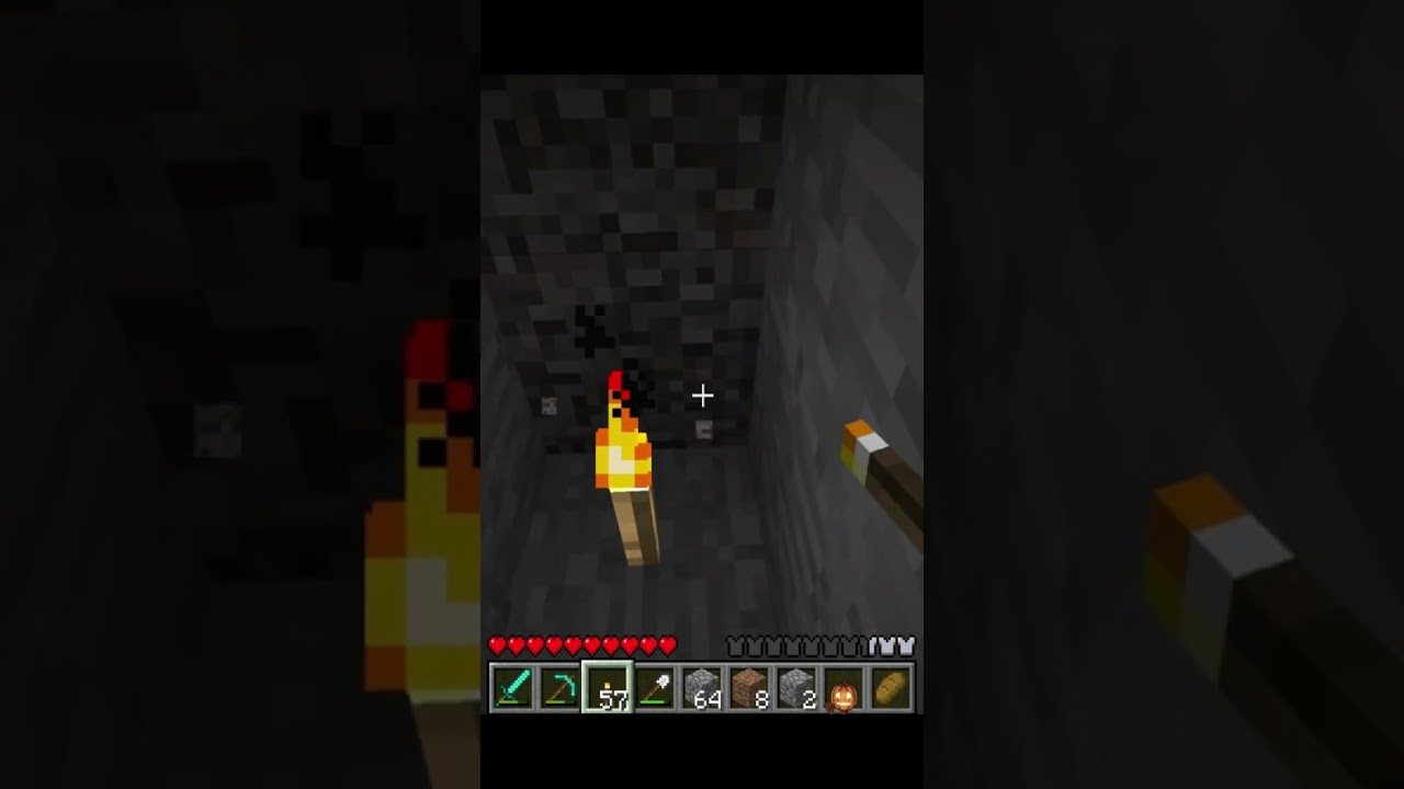 When You Find Falling Gravel In Minecraft