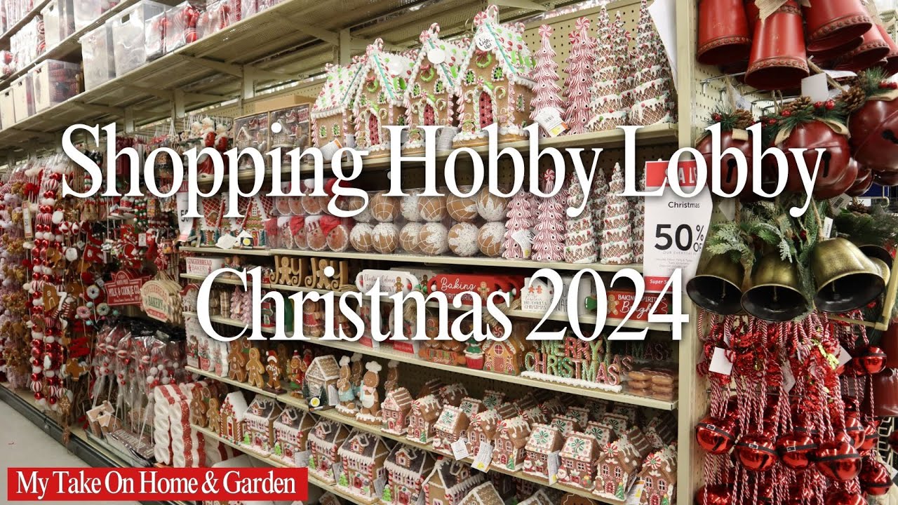 New✨️ CHRISTMAS 2024🎄Shopping The Hobby Lobby Full of Holiday Decor!!!