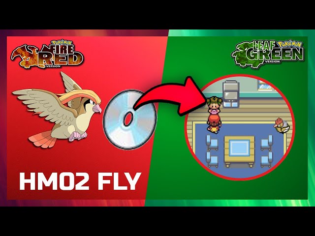 Como Pegar o Fly no Pokémon Fire Red(HM02) Tutorial! 