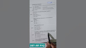 DBT-JRF (BET) #exam #exampreparation #dbt #csirnet 🖋️📚