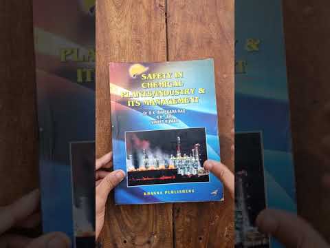Best Book for Fire & Safety Professionals for Chemical Safety | Safety Book Review🔥🔥🔥