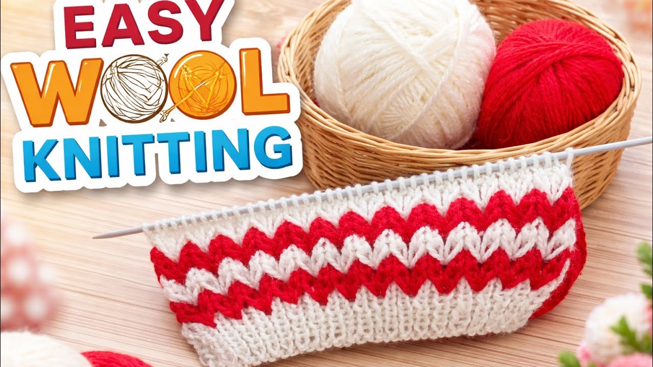 Easy & Stylish Sweater Knitting Design Pattern | For Beginners 🥰
