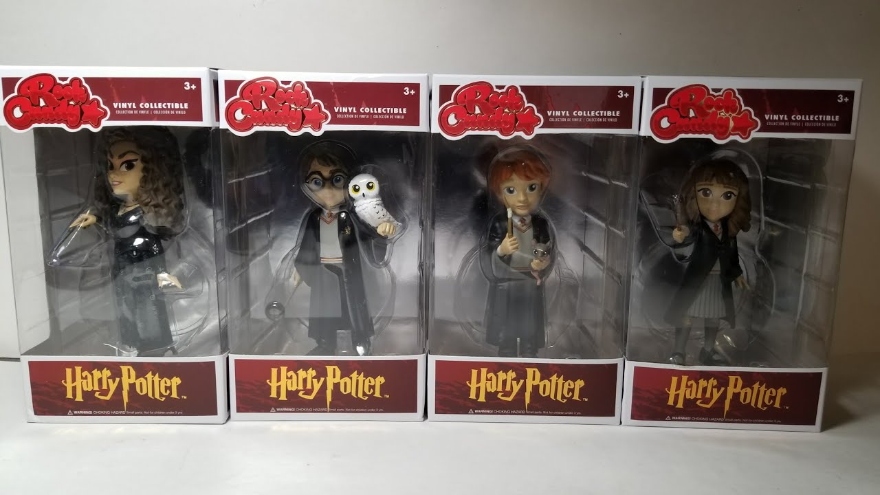 Harry Potter - Figurine de Ron et Croûtard, Rock Candy