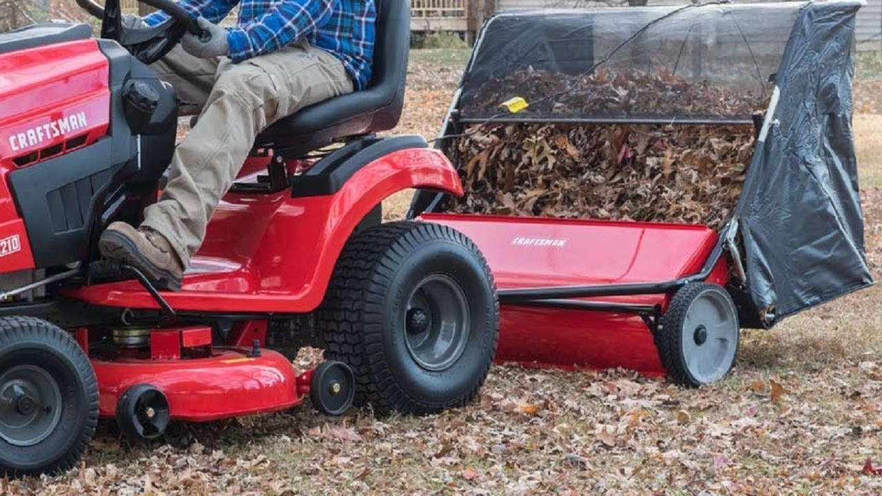 Best Lawn Sweeper 2019 Craftsman Cmxgzbf7124266 42 22 Cu Ft Hi Speed